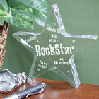 Personalized Rock Star Keepsake